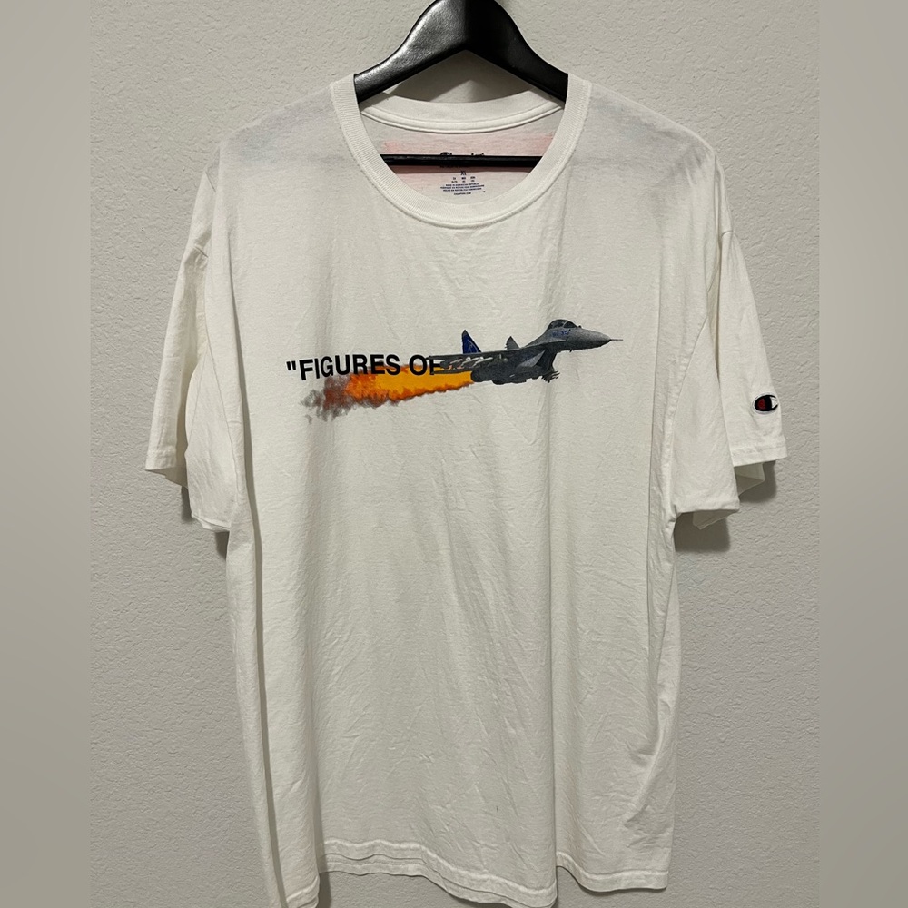 OFF WHITE Virgil Abloh X MCA Figures Of Speech Tee great condition very rare!!